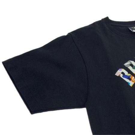  A BATHING APE×F.C.R.B Tシャツ SIZE M 古着 ブラック