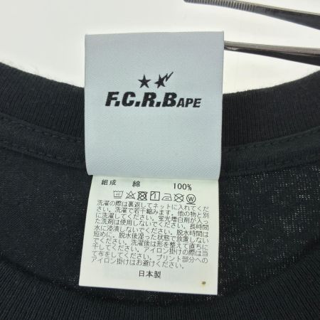  A BATHING APE×F.C.R.B Tシャツ SIZE M 古着 ブラック