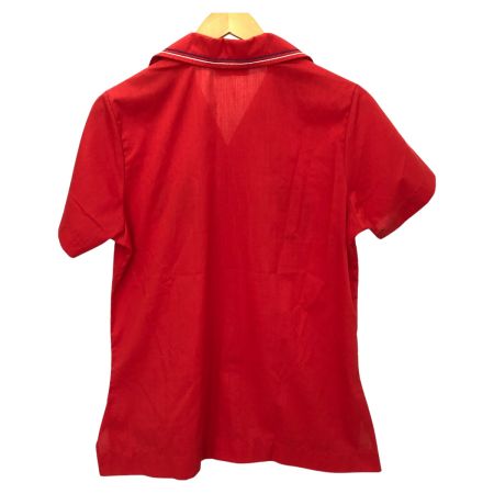  60~70s King Louie シャツ ボーリングシャツ SIZE 34 古着 Permanent Pressタグ レッド