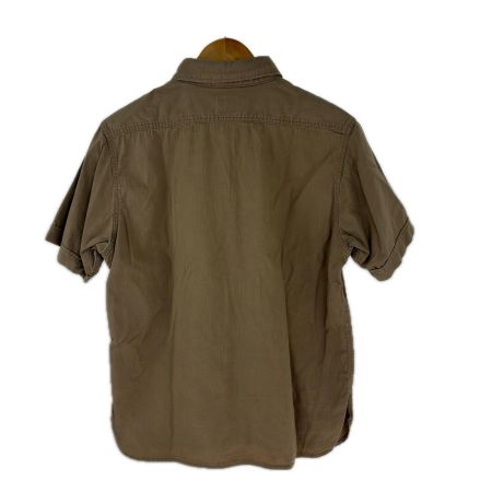  TENDERLOIN テンダーロイン シャツ 半袖ワークシャツ SIZE S 古着 ベージュ