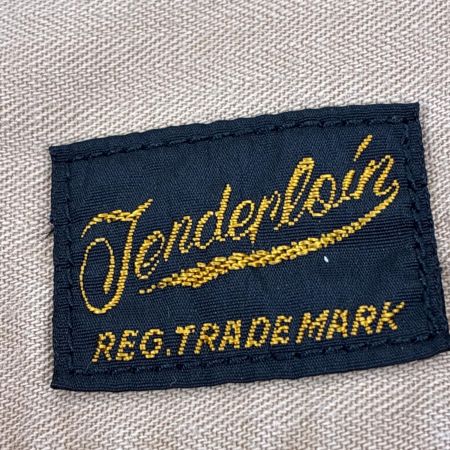  TENDERLOIN テンダーロイン シャツ 半袖ワークシャツ SIZE S 古着 ベージュ