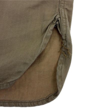  TENDERLOIN テンダーロイン シャツ 半袖ワークシャツ SIZE S 古着 ベージュ