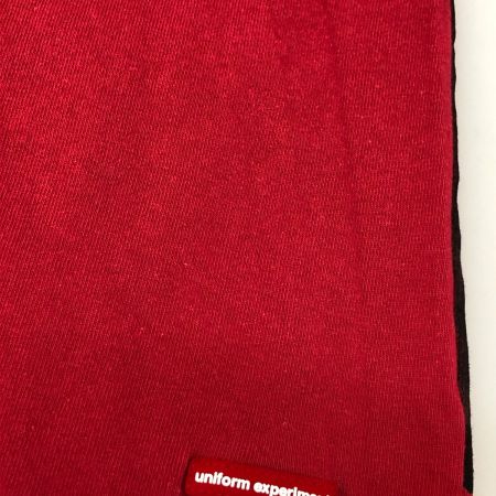  uniform experiment Tシャツ 古着 SIZE 2  UE-167016 レッド