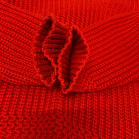  30~40s The Pig and Whistle ニット ショールカラーニット 古着 レッド