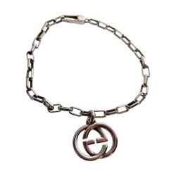 □□ GUCCI グッチ ブレスレット　インターロッキング Bランク