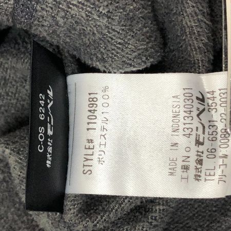  mont･bell モンベル ジャケット シャミースジャケット SIZE M フリース 無地  1104981 グレー