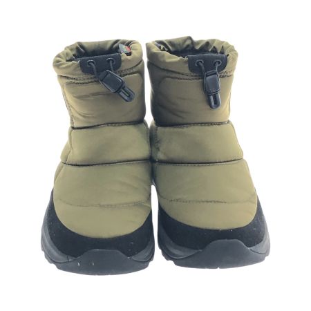  THE NORTH FACE ザノースフェイス ブーツ トレッキングブーツ Nuptse Bootie WP Logo Short ヌプシ ブーティ ウォータープルーフ ロゴ ショート ユニセックス カーキ NF52076