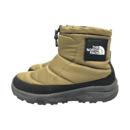  THE NORTH FACE ザノースフェイス ブーツ トレッキングブーツ Nuptse Bootie WP Logo Short ヌプシ ブーティ ウォータープルーフ ロゴ ショート ユニセックス カーキ NF52076