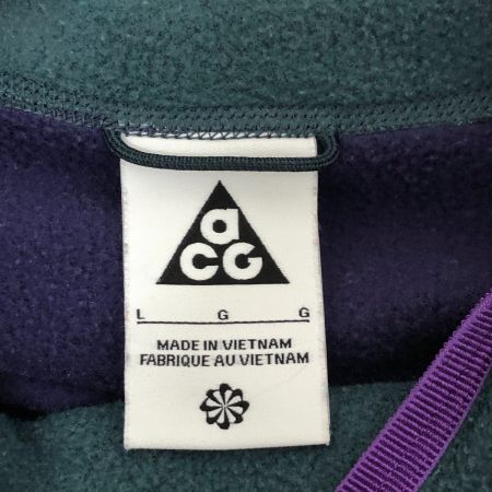  NIKE ナイキ ジャケット フリースジャケット SIZE L FN0371-328 ターコイズブルー×パープル