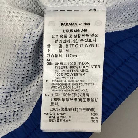  adidas アディダス ジャケット ナイロンジャケット トレフォイルロゴ SIZE M  GE6224 ショッキングピンク×ブルー×ホワイト