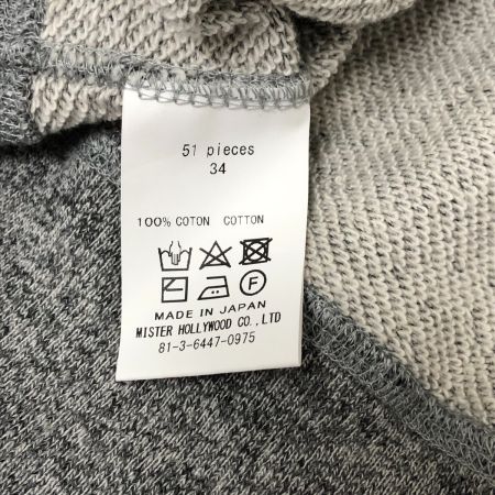  N.HOOLYWOOD パーカー プルオーバーパーカー SIZE 34 51pieces グレー