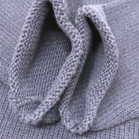  .efiLevol ニット SIZE 2  IKW-KT01 ネイビー