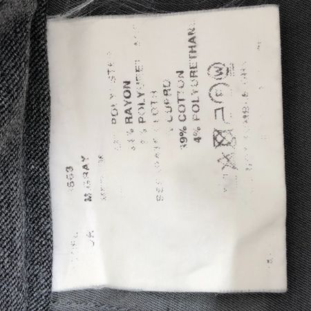  YAECA(CONTEMPO) パンツ  グレー