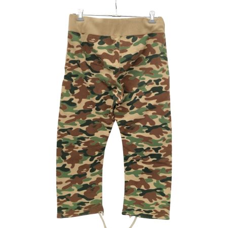  A BATHING APE アベイシングエイプ パンツ スウェットパンツ SIZE M カモフラージュ柄 グリーン
