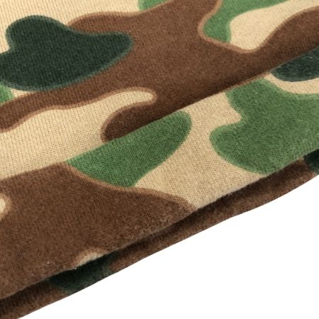  A BATHING APE アベイシングエイプ パンツ スウェットパンツ SIZE M カモフラージュ柄 グリーン