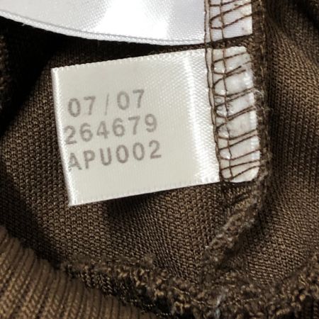  adidas アディダス ジャージ トラックジャケット SIZE L イエロー三本ライン 古着 APU002 ブラウン