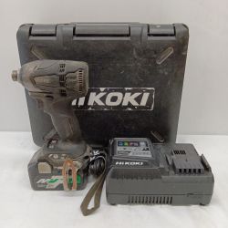 HiKOKI ハイコーキ コードレスインパクトドライバ WH18DDL2 ブラック Cランク