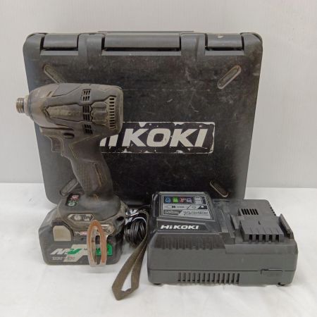 HiKOKI ハイコーキ コードレスインパクトドライバ WH18DDL2 ブラック