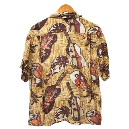  SUN SURF サンサーフ シャツ アロハシャツ SIZE L 古着 ベージュ