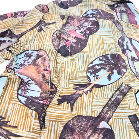  SUN SURF サンサーフ シャツ アロハシャツ SIZE L 古着 ベージュ