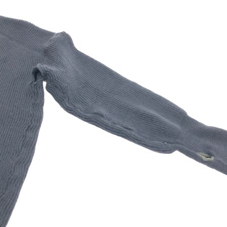  80s Forsvaret(デンマーク軍) ニット ドライバーズニット  SIZE 42 古着 グレー