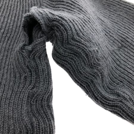  80s Forsvaret(デンマーク軍) ニット ドライバーズニット  SIZE 42 古着 グレー