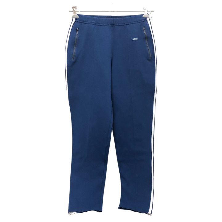 90's adidas アディダス　ウインドブレイカー　トラックパンツ　ネイビー adidas トラックパンツ 西ドイツ ネイビー 90's adidas アディダス