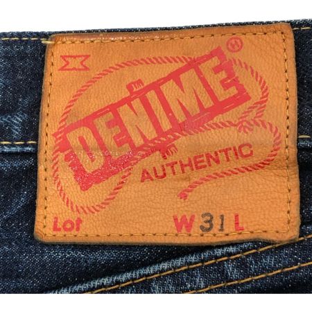  DENIME ドゥニーム ジーンズ Slim STR XX type-OW W31 ダメージ有 古着 50-12-0075 インディゴ