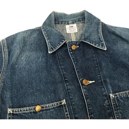  90s Lee ジャケット 91-J 38 古着 ダメージ有 復刻 デニムジャケット インディゴ