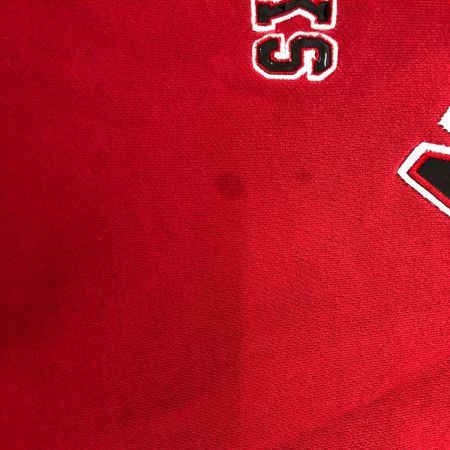  90~00s SCHOOL OF HARD KNOCKS パーカー プルオーバーパーカー SIZE XXL 古着 レッド