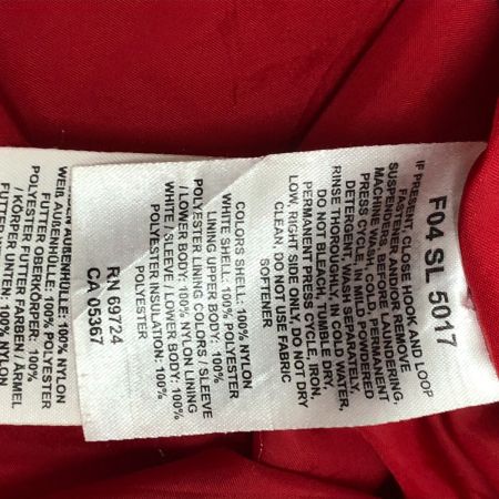  Columbia コロンビア ジャケット ナイロンジャケット SIZE L  69724 レッド