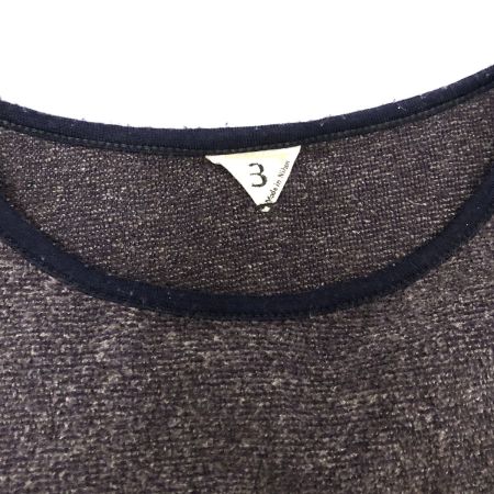  FilMelange ニット CARVEL SIZE3  222-1026 ネイビー