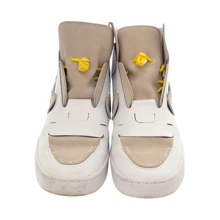  NIKE ナイキ スニーカー ハイカットスニーカー ナイキ バンダライズド NIKE VANDALISED LX WHITE CHROME SIZE 24cmYELLOW  BQ3610-100