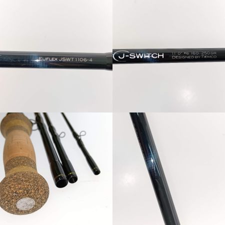  TIEMCO ティムコ フライロッド　ユーフレックス J-スイッチ JSWT1106-4