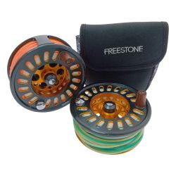 □□ SHIMANO シマノ フライリール　FREESTONE LA9・10 スプール付き Bランク