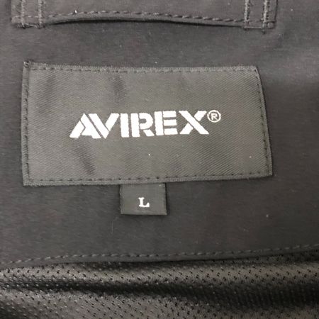  AVIREX アビレックス ジャケット ブラックバードスタンドジップ SIZE L 古着  6102133 ブラック