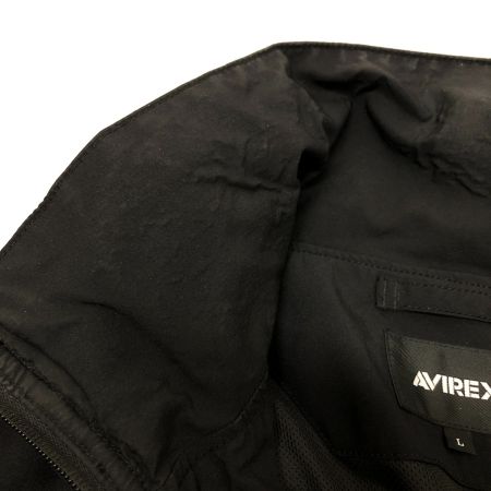  AVIREX アビレックス ジャケット ブラックバードスタンドジップ SIZE L 古着  6102133 ブラック