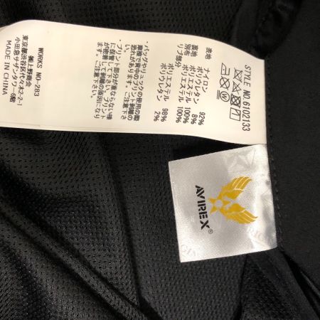  AVIREX アビレックス ジャケット ブラックバードスタンドジップ SIZE L 古着  6102133 ブラック