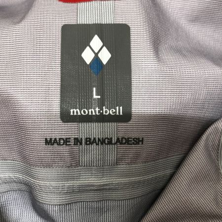  mont･bell モンベル ジャケット サンダーパスジャケット SIZE L 1128635 レッド×ネイビー