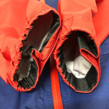  mont･bell モンベル ジャケット サンダーパスジャケット SIZE L 1128635 レッド×ネイビー