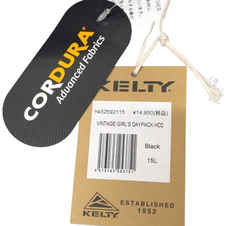  KELTY リュック VINTAGE GIRL'S DAYPACK HD2 ヴィンテージ・ガールズ・デイパック HD 32592115 ブラック