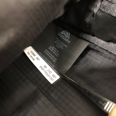  GREGORY グレゴリ バッグ リュック EASY PEASY DAY イージーピージー デイ バックパック  09J29168 ブラック