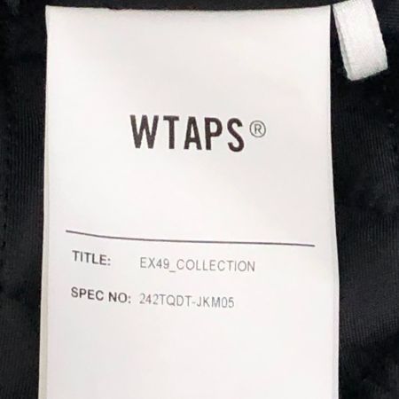  wtaps ダブルタップス ジャケット ナイロンチームジャケット 04(XL) 古着 242TQDT-JKM05 ブラック