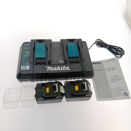  MAKITA マキタ マキタ 2口急速充電器 バッテリー2個付き DC18RD