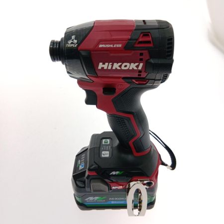  HiKOKI ハイコーキ コードレスインパクトドライバ　36Ｖ WH36DD レッド