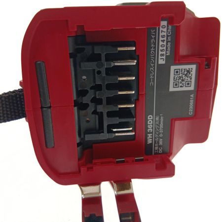  HiKOKI ハイコーキ コードレスインパクトドライバ　36Ｖ WH36DD レッド