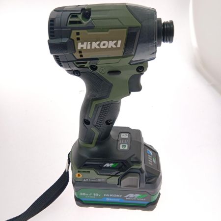  HiKOKI ハイコーキ コードレスインパクトドライバ　36Ｖ 36DD グリーン