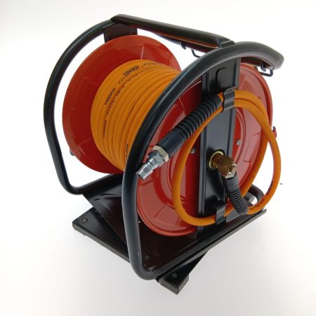  TRUSCO C型エアーリール　　ワンタッチカップリング付　７Ｘ１０ｍｍ　２０ｍ巻　 TAWC-7-20W