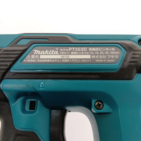  MAKITA マキタ 充電式ピンタッカ　18Ｖ ＰＴ353Ｄ