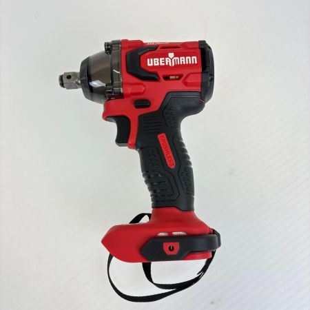 UBERMANN 18V 充電式インパクトレンチ12.7mm角5.0Ahセット UB18VIWBL320BFS ブラック×レッド